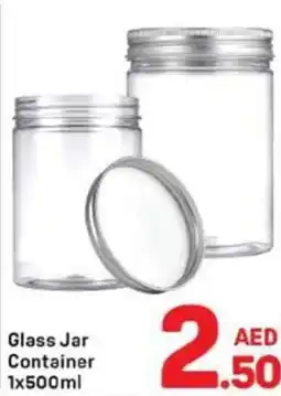 Day To Day Glass Jar Container offer