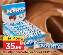 Mark & Save Bounty Chocolate Bar Snack offer