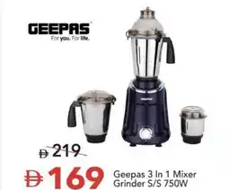 Mark & Save Geepas 3 In 1 Mixer Grinder S/S offer
