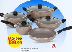 Mark & Save Granite Cookware Set Asstd offer