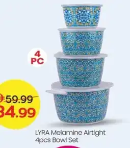 Mark & Save Lyra melamine airtight bowl set offer