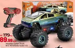 Mark & Save Monster Cyber Truck R/C W/Smoke Scale 1:12 offer