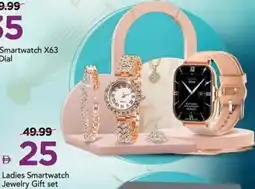 Mark & Save Ladies Smartwatch Jewelry Gift set offer