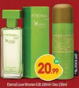 Bigmart Eternal Love Women Edt + Deo offer