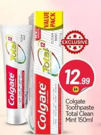 Bigmart Colgate toothpaste Total Clean Mint offer