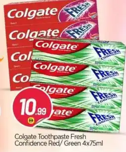Bigmart Colgate Toothpaste Fresh Confidence Red/Green offer