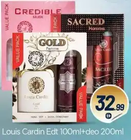 Bigmart Louis Cardin Edt +deo offer