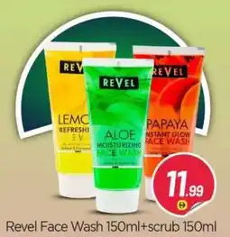 Bigmart Revel Face Wash +scrub offer