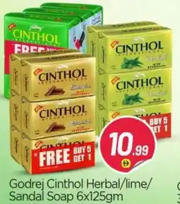 Bigmart Godrej Cinthol Herbal/lime/ Sandal Soap offer