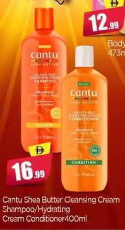 Bigmart Cantu Shea Butter Cleansing Cream Shampoo/Hydrating Cream Conditioner offer