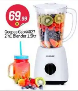 Bigmart Geepas Gsb44027 2in1 Blender offer