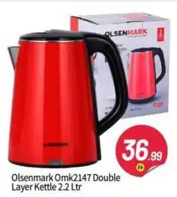 Bigmart Olsenmark Omk2147 Double Layer Kettle offer