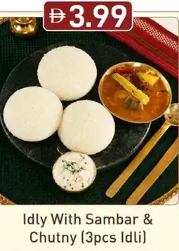 Nesto Idly With Sambar & Chutny offer
