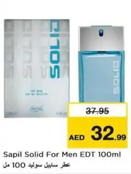 Nesto Sapil Solid For Men EDT offer