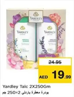 Nesto Yardley Talc offer