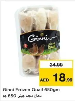 Nesto Ginni Frozen Quail offer