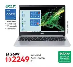 Nesto Acer Laptop i7 offer