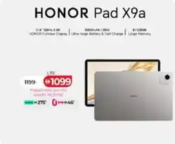 Lulu Hypermarket HONOR Pad X9a offer