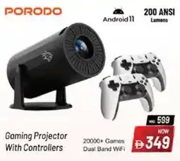 Lulu Hypermarket Gaming Projector With Controllers offer