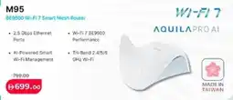 Lulu Hypermarket M95 BE9500 Wi-Fi 7 Smart Mesh Router offer