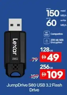 Lulu Hypermarket JumpDrive S80 USB 3.2 Flash Drive offer