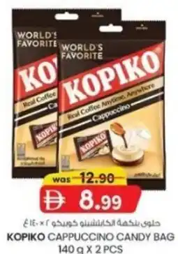 KM Trading Kopiko cappuccino candy bag offer