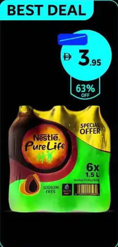 Union Coop Nestle pure bottled drinking water offer