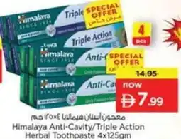 Nesto Himalaya Anti-Cavity/Triple Action Herbal Toothpaste offer