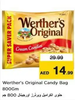 Nesto Werther's original candy bag offer