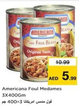 Nesto Americana foul medames offer