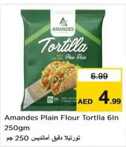 Nesto Amandes plain flour tortlla offer