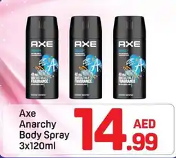 Day To Day Axe anarchy body spray offer