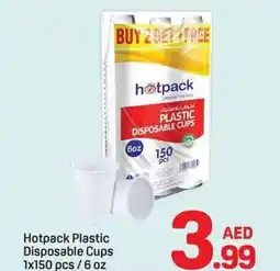 Day To Day Hotpack Plastic Disposable Cups offer