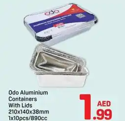 Day To Day Odo Aluminium Containers With Lids offer