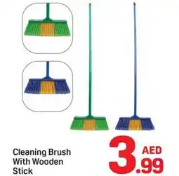 Day To Day Cleaning Brush With Wooden Stick offer