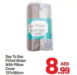 Day To Day Day To Day Fitted Sheet With Pillow Cover offer