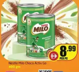 Delta Centre Nestle milo choco activ go offer