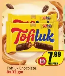 Delta Centre Tofiluk chocolate offer