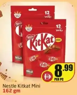 Delta Centre Nestle kitkat mini offer