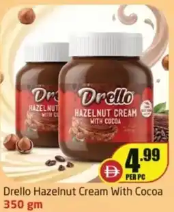 Delta Centre Drello hazelnut cream with cocoa offer