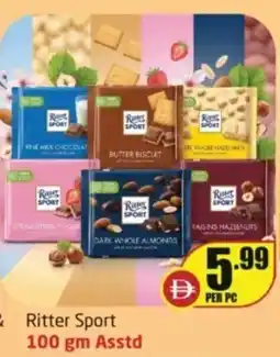 Delta Centre Ritter sport asstd offer
