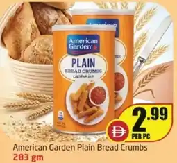 Delta Centre American garden plain bread crumbs offer