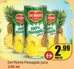 Delta Centre Del monte pineapple juice offer