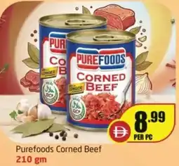 Delta Centre Purefoods corned beef offer