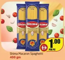 Delta Centre Shima macaron spaghetti offer