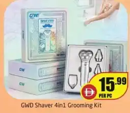 Delta Centre GWD Shaver 4in1 Grooming Kit offer