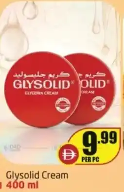 Delta Centre Glysolid cream offer