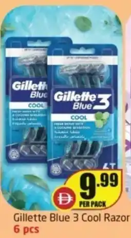 Delta Centre Gillette Blue 3 Cool Razor offer