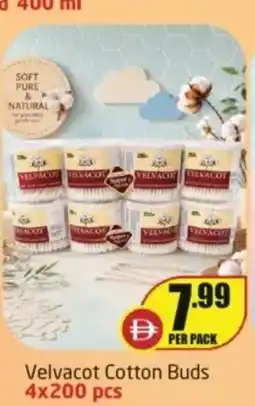 Delta Centre Velvacot cotton buds offer