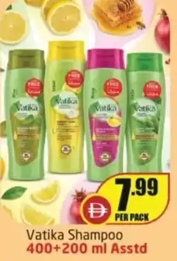 Delta Centre Vatika shampoo asstd offer